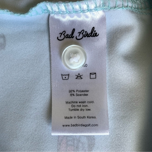 Polo Shirt Men’s Bad Birdie The Drive In Print T-shirt Blue Short Sleeve Tee - Picture 10 of 10